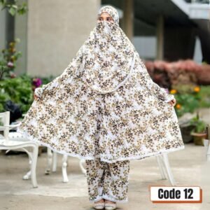 Khimar with plaju – Code 12
