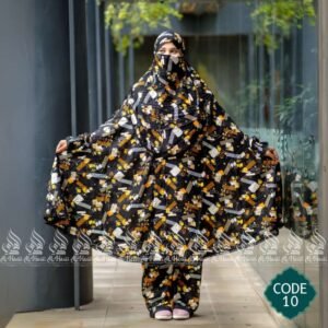 Khimar with plaju – Code 10
