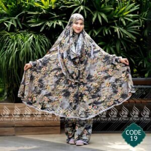 Khimar with plaju – Code 19