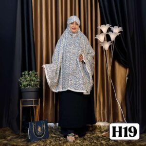 Salat Hizab With Nikab - H19