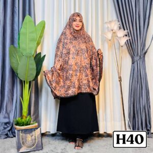 Salat Hizab With Nikab  - H40